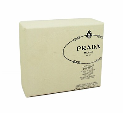 Prada, Infusion d'Homme, 2 parfümierte Badeseifen, 100g. Neu