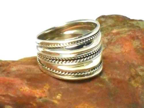 Grober Sterling Silber 925 RING - Geschenk verpackt - Bild 2 von 2