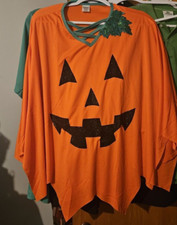 Pumpkin Halloween Costume Outfit Party Make Adult Costumes Kids- CCSTUME ONLY