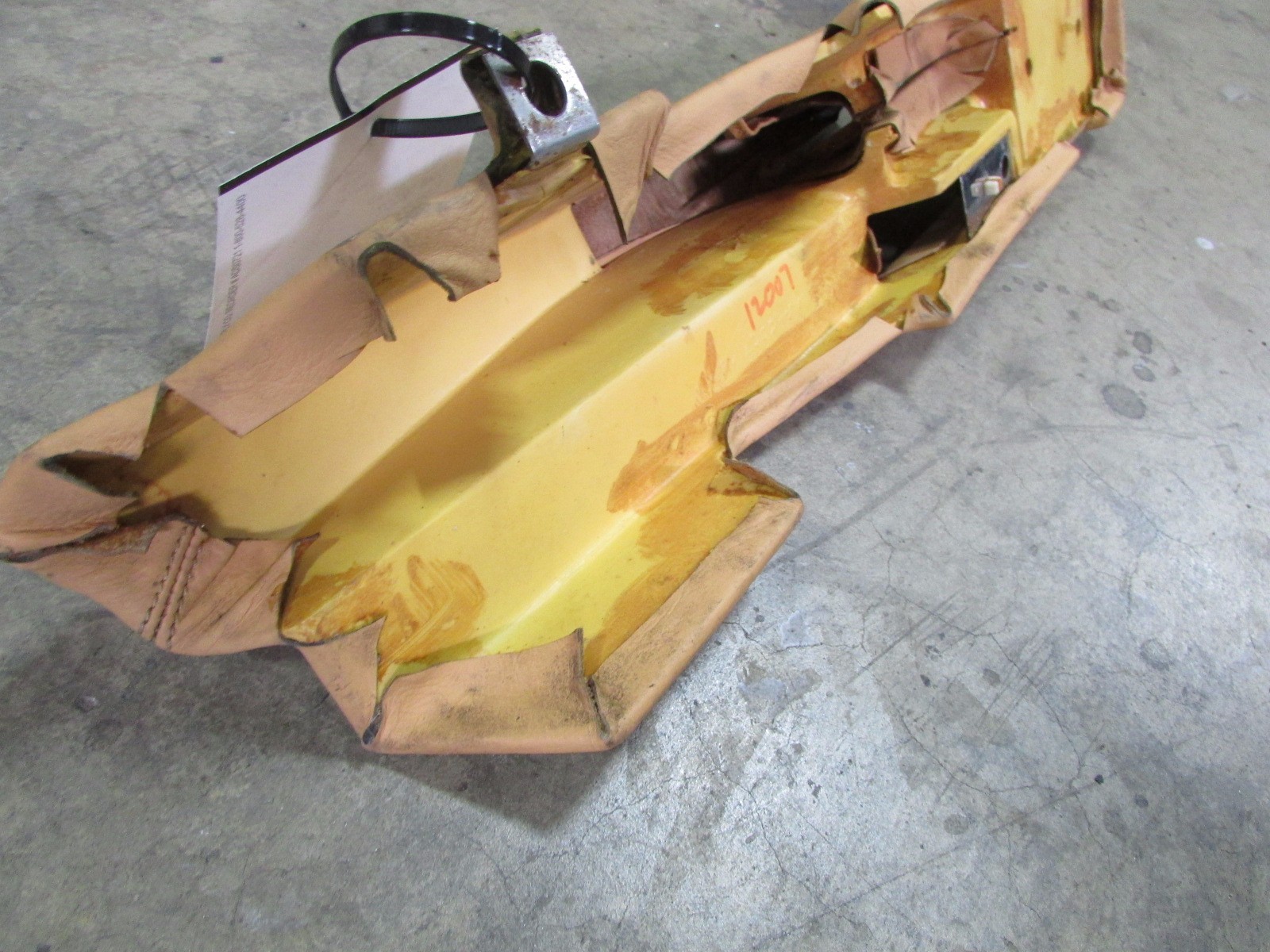 Ferrari F355, E-Brake, Center Console Trim, Beige, Used, P/N 63581105