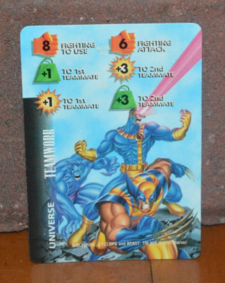SPIDER-MAN '97 FLEER TRADING CHASE GAME CARD OVER POWER THE X-MEN