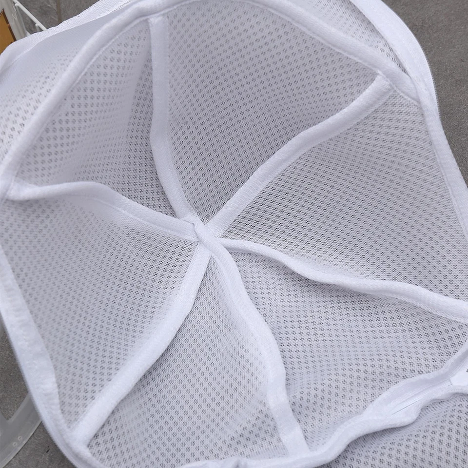 Paquete de 3 protectores porta jaula de lavado a máquina limpiador gorra de béisbol lavadora sombrero Foto 3 de 4