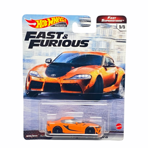 Hot Wheels - Car Culture - 1:64 - Fast & Furious Premium 2023 - Assortiment  C Ensemble De 5 Voitures - HNW46-956C