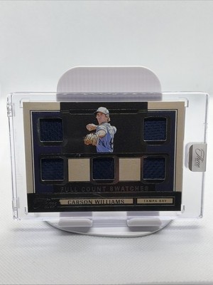 2025 Panini Three and Two Full Count Swatches Relic - Carson Williams #FCS-CW