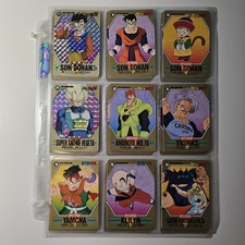 40 Dragon Ball Z Carddass, 87 thru 126, 1993 Bandai