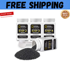 10 LBS Large Weight 4 Step Rock Tumbler Grit Kit, Tumbling Media Refill - Polish