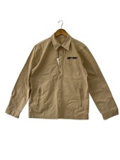 WACKO MARIA Long Sleeve Shirt L Cotton BEG Solid