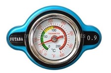 Radiator Cap 13 Psi Pressure Rating Futaba With Temperature Gauge 10227