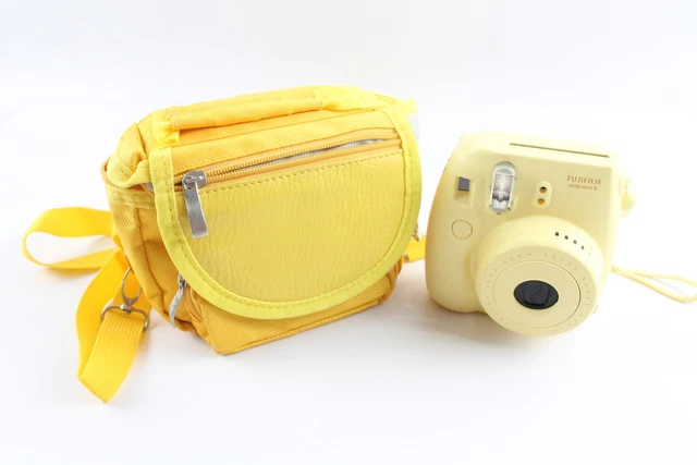 Vintage Fujifilm Instax Mini 8 Instant Film Camera Working w/ Case & Film