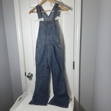Limited Too Vintage 90  s Y2k Denim Bib Overalls Girls Size 8