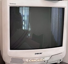 SONY Trinitron KV-13M31 13  Color CRT TV Retro Gaming Tested Working w/Remote