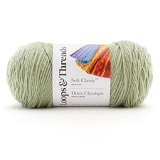 5 skeins Loops & Threads, Soft and Shiny Soli...