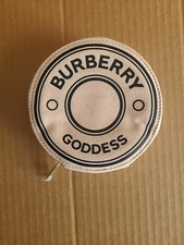 Burberry Goddess 5" Zip-Around Canvas Travel Jewelry/Makeup Case - READ BELOW