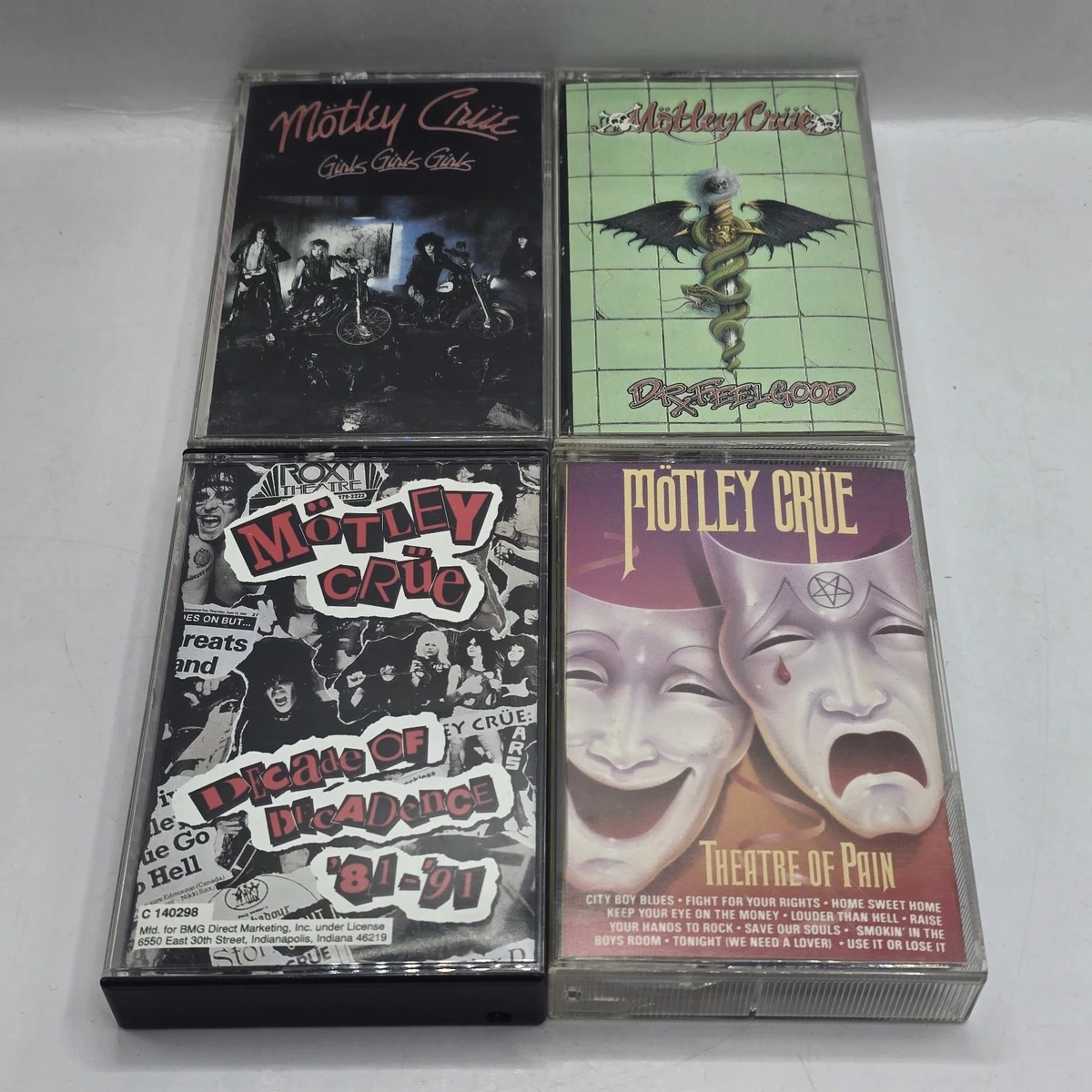 Mötley Crüe Music Cassettes for sale - eBay