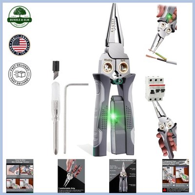 Multi-Function Wire Stripping Tool for Electrical Repairs and Installations