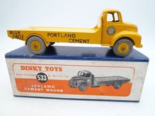 VINTAGE DINKY TOYS 533 LEYLAND COMET CEMENT TRUCK IN ORIGINAL BOX 1953