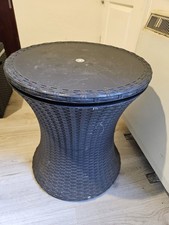 Rattan Bar Table with Cooler