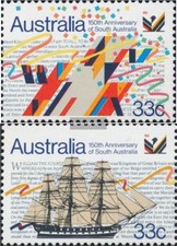 Briefmarken Australien 1986 Mi 958-959 (kompl.Ausg.) postfrisch Südaustralien