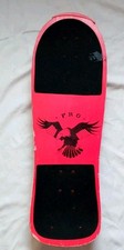 Skateboard Vintage Anni 80 Eagle Pro Black Pink Skull Rare Old School