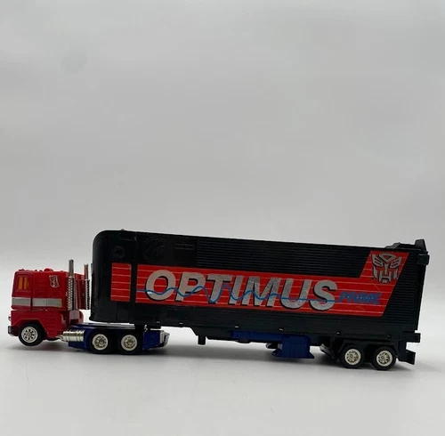 Vintage Transformers G1 Optimus Prime Trailer Playset With Roller Original