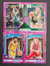 2024-25 Optic Basketball HYPER PINK PRIZMS with Rated Rookies You Pick the Card