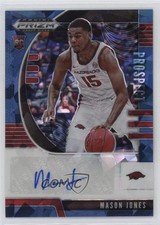 2020-21 Panini Prizm Draft Picks Prospect Blue Ice 59/75 Mason Jones Auto hg6
