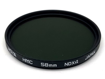 Hoya Graufilter HMC NDX4 Filter 58mm Kreisförmig Filtergewinde