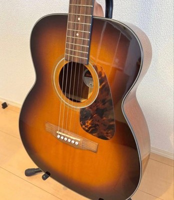 Morris F-351 TS Acoustic Guitar Tobacco Sunburst With Spruce Top, Rosewood Neck