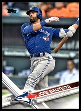 Jose Bautista 2017 Topps Chrome #171 Blue Jays MLB READ FREE SHIP AutographDen