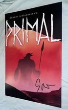 Genndy Tartakovsky Signed 12x18 Photo Primal With Proof