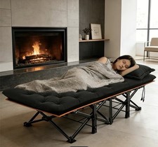 Adult Camping Bed 28in Wide Heavy Bed, Optional with Or Without Mattress.Portabl