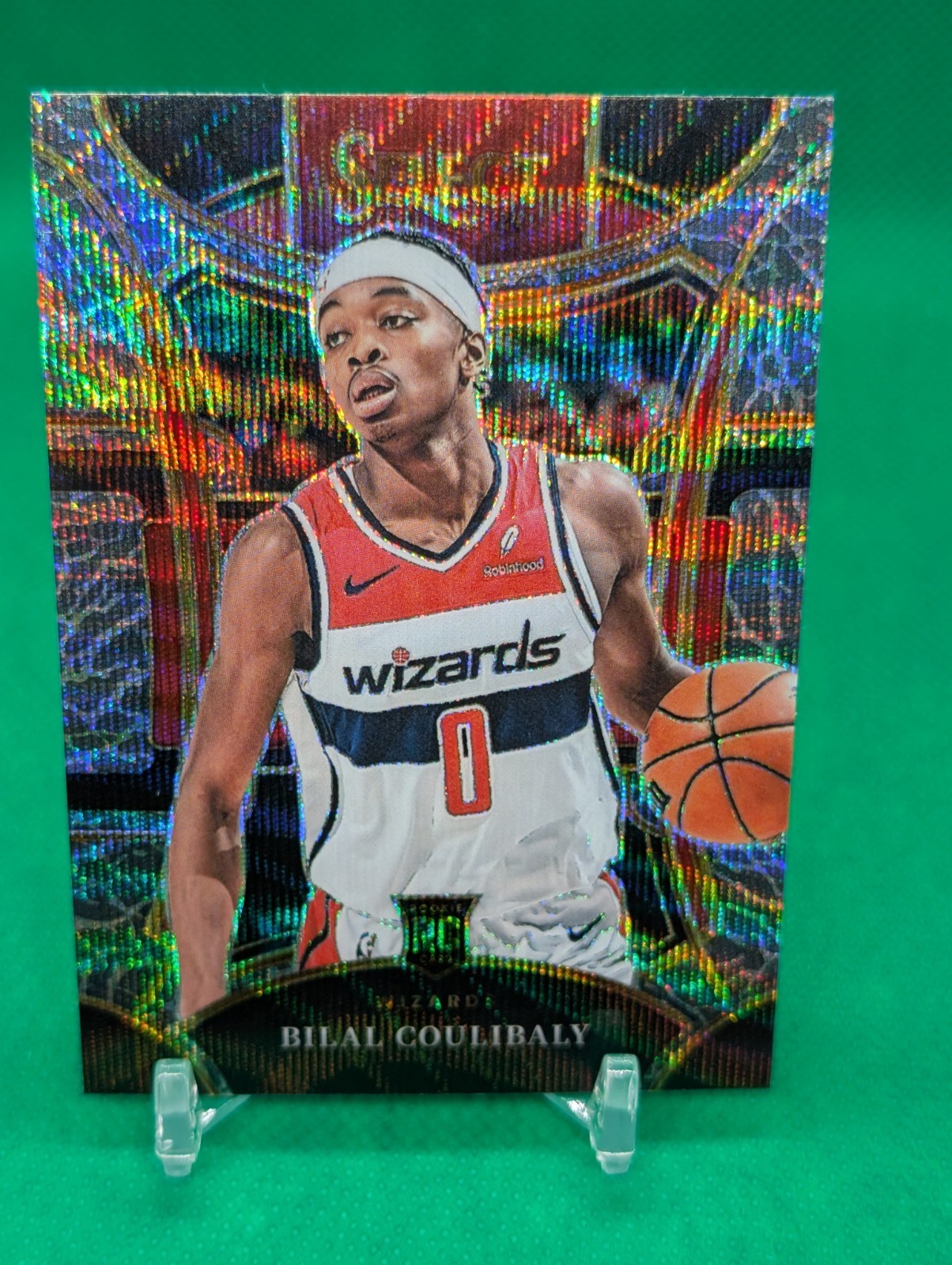 2023-24 Panini Select - Mezzanine Level Bilal Coulibaly #304 Elephant Prizm (RC)