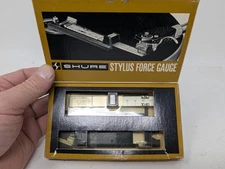 Vintage Shure SFG-2 Precision Stylus Force Gauge Turntable Tonearm Scale USA