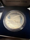 1987-S US Constitution Bicentennial Proof Silver Dollar with Box & COA — photo 1