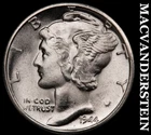 1944-D Mercury Dime- Super Choice Gem Brilliant Uncirculated+++++ Luster #i9566