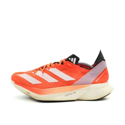 adidas Damen Adizero Adios Pro 3 Schuh orange/weiß leicht Laufschuhe EU 40 