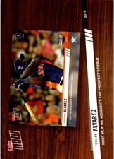 2020 Topps #TNR-4 Yordan Alvarez Topps Now Review 2019