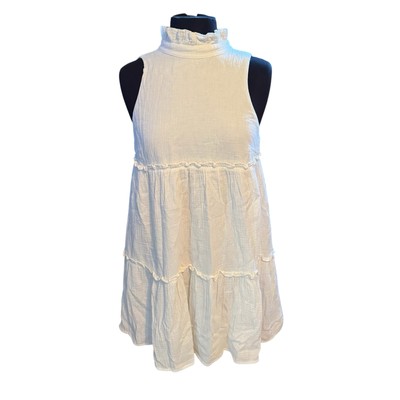 Tuckernuck Pomander Place Lightweight Gauze Morgan Dress White Size Small