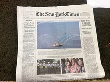 THE NEW YORK TIMES - SUNDAY JULY 5, 2026 (USA 250TH ANNIVERSARY -MOUNT RUSHMORE)