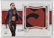 2024 Panini National Treasures WWE Holo Silver 7/25 Sonya DeVille #CL-SYD 1c0k