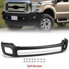 Black Steel Front Bumper Face Bar For 2011-2016 Ford F-250 F-350 Super Duty Black Steel Front Bumper Face Bar For 2011-2016 Ford F-250 F-350 Super Duty