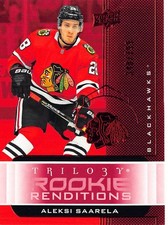 2019-20 Upper Deck Trilogy Rookie Renditions Red #RR7 Aleksi Saarela /799