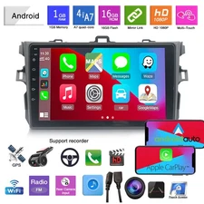 CarPlay, Bluetooth GPS Toyota Corolla 2009-2013 9 Inch 2Din Android 10 Car Radio