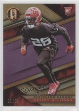 2019 Panini Gold Standard Rookies Rose Gold 18/25 Greedy Williams #165 0a3