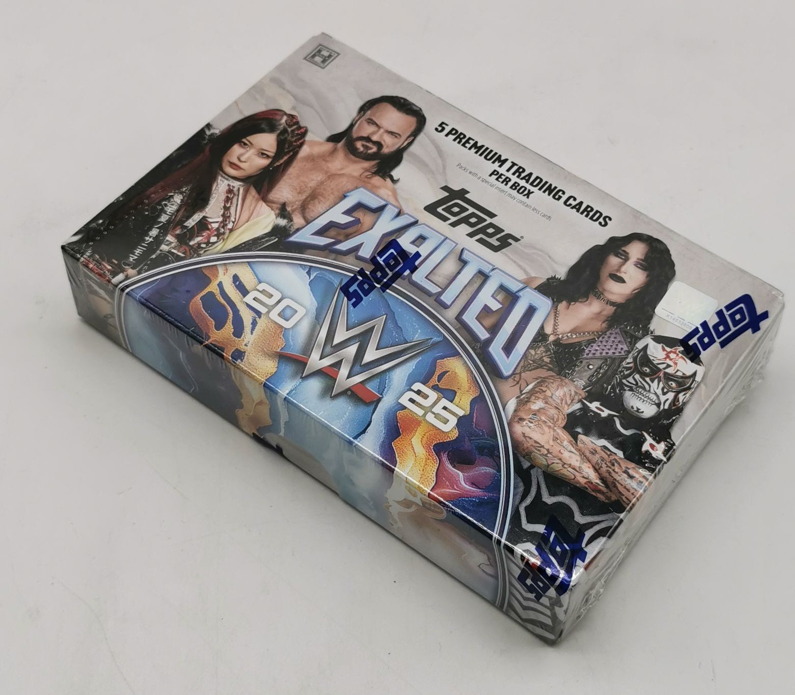 Topps WWE Exalted Wrestling Hobby Box 2025 Sports Trading Card Display