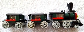 LEGO CREATOR Emerald Express Train 3105 Used Complete Box Instructions Lot of 3