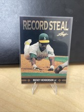 1991 Leaf Baseball - RICKEY HENDERSON #BC26 
