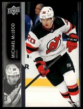 2021-22 Upper Deck #357 Michael McLeod New Jersey Devils