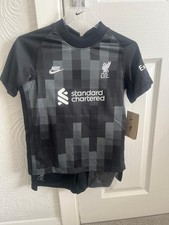Liverpool Goalkeeper Kit Kids - Nike Full Kit - Shirt, Shorts & Socks - Youth