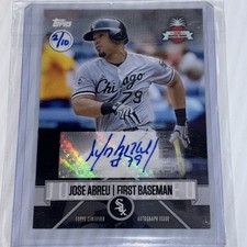 2016 Topps Hawaii Industry Summit Jose Abreu Auto #02/10 Chicago White Sox